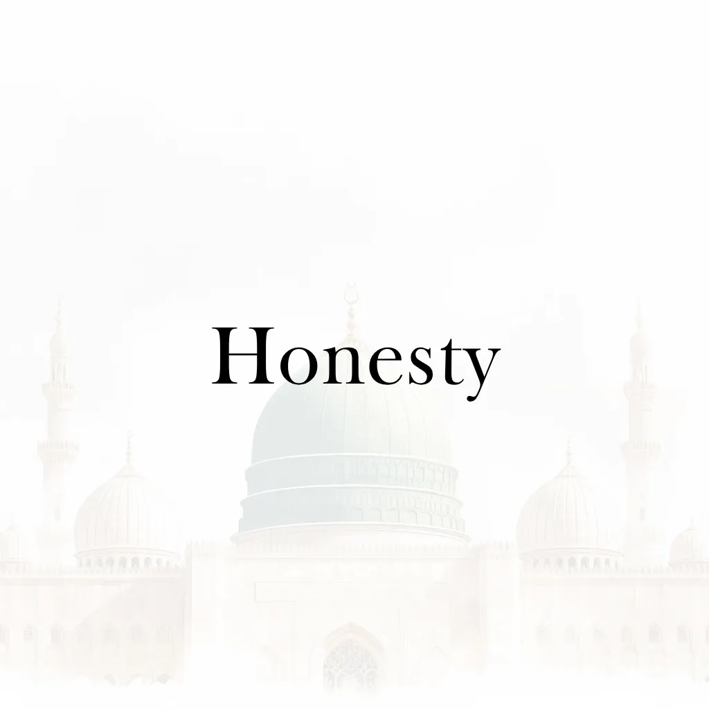 Lesson 21 – Honesty